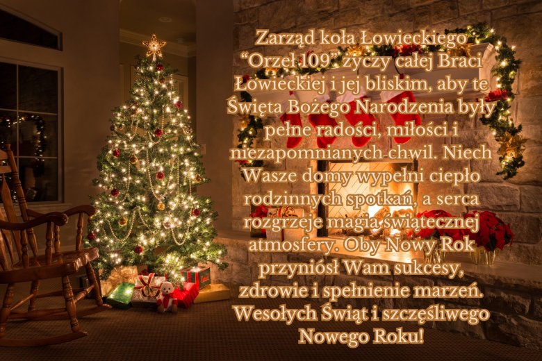 Życzenia Zarząd koła łowieckiego “Orzeł 109” - 1